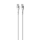 Кабель USB Ridea RC-XS51 X-Silicone Type-C to Type-C 60W 1.2m Белый - изображение 3