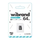 Карта Пам'яті Wibrand MicroSDHC 64gb UHS-1 10 Class Чорний - зображення 2