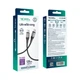 Кабель USB Ridea RC-US42 UltraStrong Type-C to Type-C 60W 1.2m Чорний - зображення 2