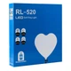 LED Панель RL-520 45cm (Heart Style) Remote Чорний - зображення 2