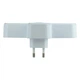 Мережевий Перехідник із Нічником LDNIO SC2311 1 Type-C PD/ 2 USB QC/ 2 PSocket/ Led lamp White - зображення 3
