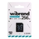 Карта памяти Wibrand MicroSDHC 256gb UHS-1 U3 10 Class & Adapter Черный - изображение 2