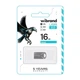 USB флеш-накопитель Wibrand 16gb Hawk Серебро - изображение 2