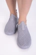 Слипоны женские Fashion серые 350968_39 (25 см) - изображение 5