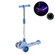 Детский самокат 3-х колесный SC2619(Blue) колеса PU, с музыкой и светом - изображение 2