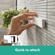 Душовий набір hansgrohe WallStoris з термостатом і штангою для душу 70 см 24250700 матовий бiлий - изображение 5