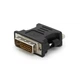 Перехідник VGA (мама)/DVI-I 24+5 (тато) Black Q50 - зображення 2