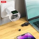 Бездротовий зарядний пристрій XO CX026 Watch Wireless Charger Apple/Samsung USB/Type-C Чорний (XO-CX026-Black) - зображення 4