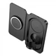 Магнітна бездротова зарядка 3 в 1 Hoco CQ13 для смартфона / AirPods / iWatch — Black (781900) - зображення 3