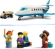 Zestaw klocków LEGO City Samolot pasażerski 118 elementów (60492) - obraz 4