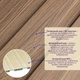 Рейка декоративная Sticker Wall WPC стеновая 200х11х2900мм SW-00003007 - изображение 2