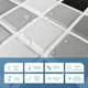 Декоративная ПВХ панель Sticker Wall 960х480х4мм Черно-белая мозаика SW-00001432 - изображение 4