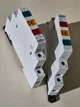 LED индикатор наличия сети красный желтый зеленый для АВР автоматического ввода резерва генераторов инверторов для контроля тока в различных источниках 230В AC DC модульный на DIN рейку TOMZN TD9-3X - изображение 5
