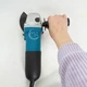 Болгарка мережева 710 Вт 4.5", кутова шліфувальна машина Angle Grinder для металу, труб і будівельних робіт, електрична КШМ для різання та шліфування поверхонь з бічною ручкою та захисним кожухом для дому та майстерні, S720-H - зображення 4