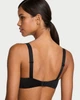 Комплект Victoria’s Secret Scattered Shine Strap Lightly Lined Low-Cut Demi Bra+Trong Panty,без push-up,Чорний 75D-XS - изображение 5