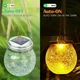 Декоративный фонарик на солнечной батарее «Хрустальный шар» Solar Glass Decoration Light (1011164-Silver) - изображение 4