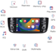 Автомагнитола Android 13 для Fiat Linea Punto EVO 2012-2015: 6.2" IPS, 2/64GB, CarPlay, Android Auto, GPS, WiFi, Камера 1080p - изображение 3
