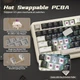Ігрова клавітура Attack shark x85 pro cheese 4000mAh, 75%, Hot-Swap, RGB, 2.4GHz/Bluetooth/USB, ENG + UA - изображение 13