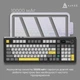 Бездротова Механічна Ігрова Клавіатура Ajazz AK980 V2 Grey з TFT-екраном, 2.4G/Bluetooth/Кабель - изображение 10