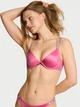 Комплект Victoria's Secret Very Sexy Lightly Lined Demi Shine Strap Bra Rose Garden Pink,без push-up+Trong Panty,Рожевий,75B-S - изображение 2