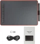 Графический планшет HiSmart WP9620, Black/Red - изображение 4