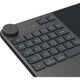 Графический планшет Huion Inspiroy Keydial KD200 + перчатка, Dark Grey - изображение 3