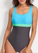 Жіночий спортивний купальник FS Swimsuit М Сірий (9605) - зображення 3