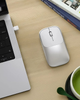 Бездротова алюмінієва миша Satechi Slim EX Silver Bluetooth 5.3 + 2.4GHz Multi-Device Silent Click USB-C Срібляста (810086363520) - зображення 3