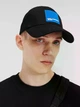 Кепка карл karl lagerfeld чорного кольору CAP-KL-004-BLK - зображення 3