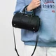 Мессендджер сумка через плечо Jordan черная JRD-048-BLK-SIL - изображение 3