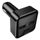 Автомобильный FM-трансмиттер BOROFONE BC63 Selecto car BT5.4 FM transmitter 3A Black (6941991126185) - изображение 2