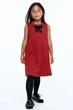 Платье без рукавов для девочки H&M 1315664-001 110-116 см (4-6 years) Красный - изображение 1