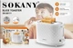 Двойной тостер для хлеба Sokany SK-08111 на 7 температурных режимов и режимом подогрева 750 Вт Белый - изображение 1