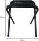 Табурет раскладной туристический BERGER Черный (CF-2203 Black) - изображение 8