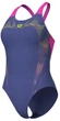 Купальник закрытый для женщин Arena SPIDER WEB SWIMSUIT V BACK розовый 40 (007988-890) - изображение 2