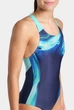 Купальник закритий для жінок Arena DREAMHLINE SWIMSUIT V BACK Синій 36 (008328-780-36) - зображення 7