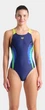 Купальник закритий для жінок Arena BREATH SWIMSUIT V BACK LB Чорний 36 (008330-760-36) - зображення 5