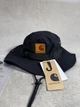 Панама Carhartt черного цвета, универсальный размер (обхват головы 56–60 см) - изображение 2