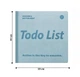 Планер на кожен день To do List — блокнот-щоденник для планування з екошкіри блакитний - изображение 4