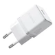 Мережевий зарядний пристрій Baseus Palm Fast Charger Type-C 20W with Cable Type-C to Lightning E0116400 White - зображення 6