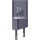Сетевое зарядное устройство Baseus GaN5 Mini Fast Charger 1Type-C 30W+ Cable Type-C to Type-C 100W 1m P10110902523-00 Purple - изображение 2