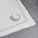 Поддон для душевой кабины SANSWISS Tracy 80x80x3см полукруглый искусственный камень без сифона белый WAR55080004 - изображение 3
