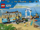 Zestaw klocków LEGO City Tramwaj przy plaży 693 elementy (60506) - obraz 1