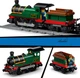 Zestaw klocków LEGO City Retro pociąg z lokomotywą parową 575 elementów (60511) - obraz 5