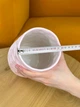 Ваза для цветов и декора глиняная (керамическая) Бриллиант 29 см Розовый - изображение 10