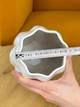 Ваза для цветов и декора глиняная (керамическая) Волна 30 см Белый - изображение 10
