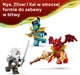 Конструктор LEGO Ninjago Зільвар і дракон Гримтак 232 деталі (71863) - зображення 6
