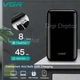 Електробритва VGR V-390 шейвер BLACK висувний тример - зображення 2