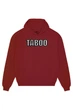 Худи оверсайз с вышивкой Taboo Bordo 5XL - изображение 1
