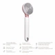 Ультразвуковая щетка для всего тела GESKE Sonic Full-Body Brush & Intensive Exfoliator 8в1 жемчужная - изображение 3